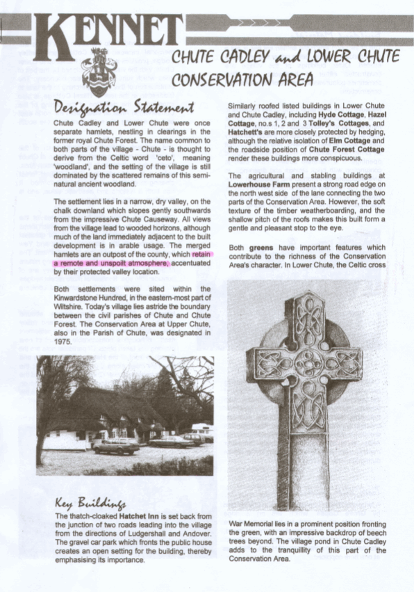 Click to Conservation statement